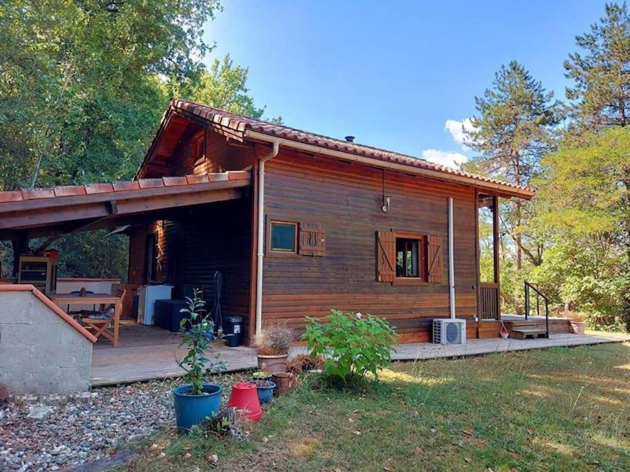 Chalet Au Milieu De La Foret Avec Lac A Proximite Layrac Екстер'єр фото